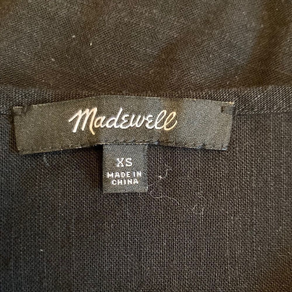 Madewell Pleated Button Front Peasant Shift Dress… - image 6